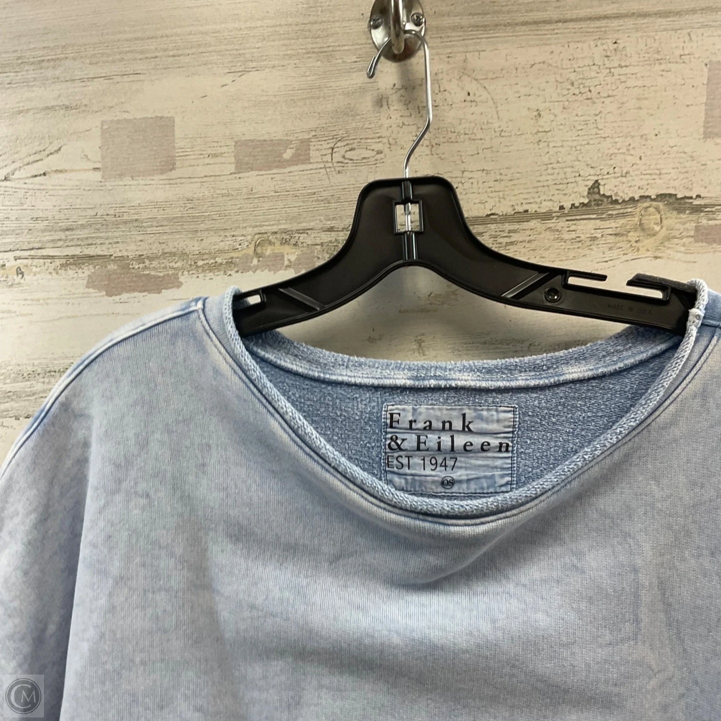 Sweatshirt Crewneck By Frank And Eileen In Blue, Size: Osfm