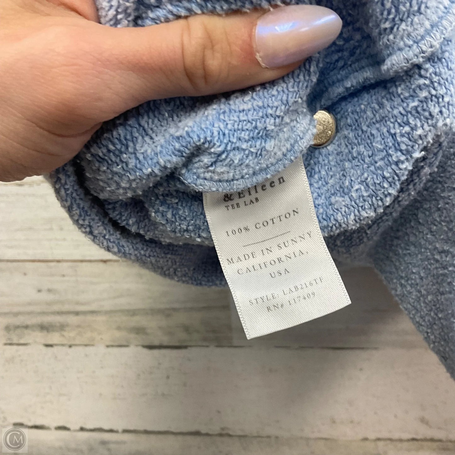 Sweatshirt Crewneck By Frank And Eileen In Blue, Size: Osfm