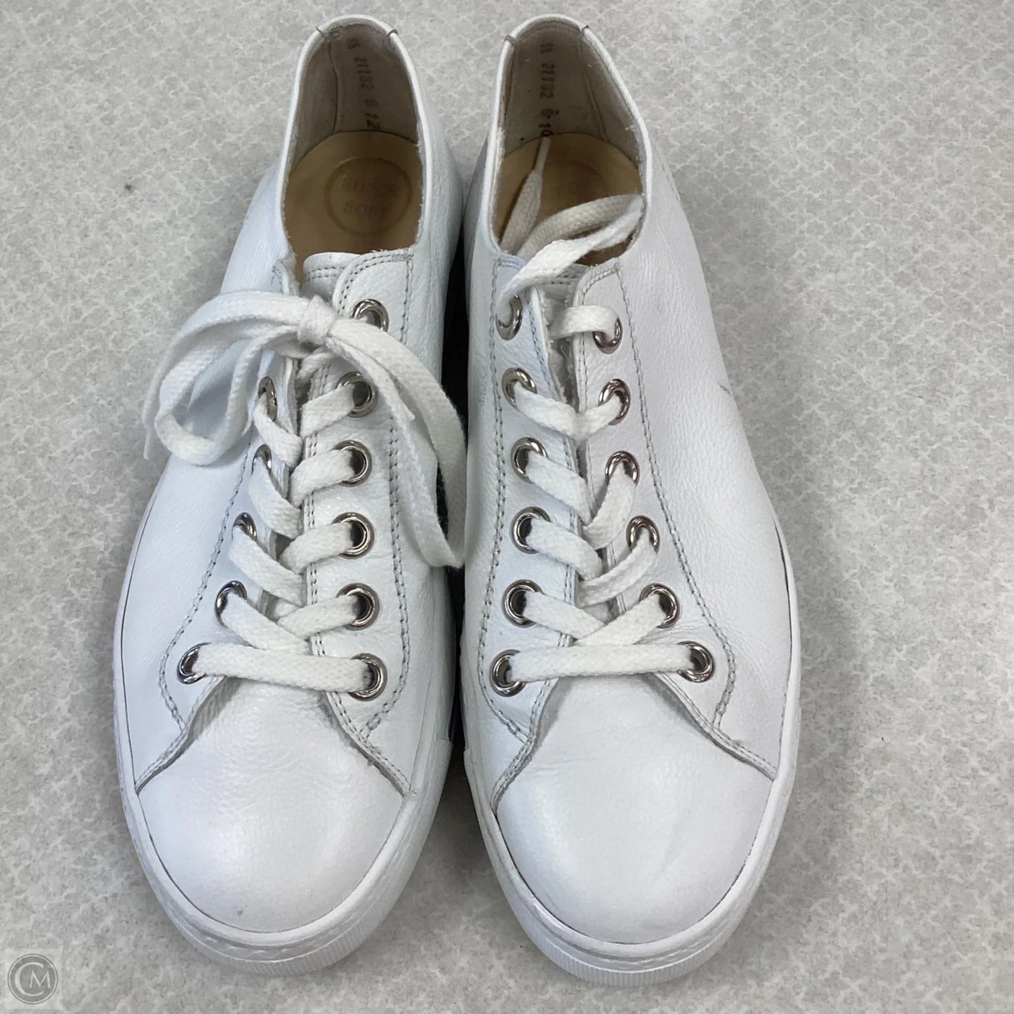 Shoes Sneakers By Paul Green In White, Size: 8.5
