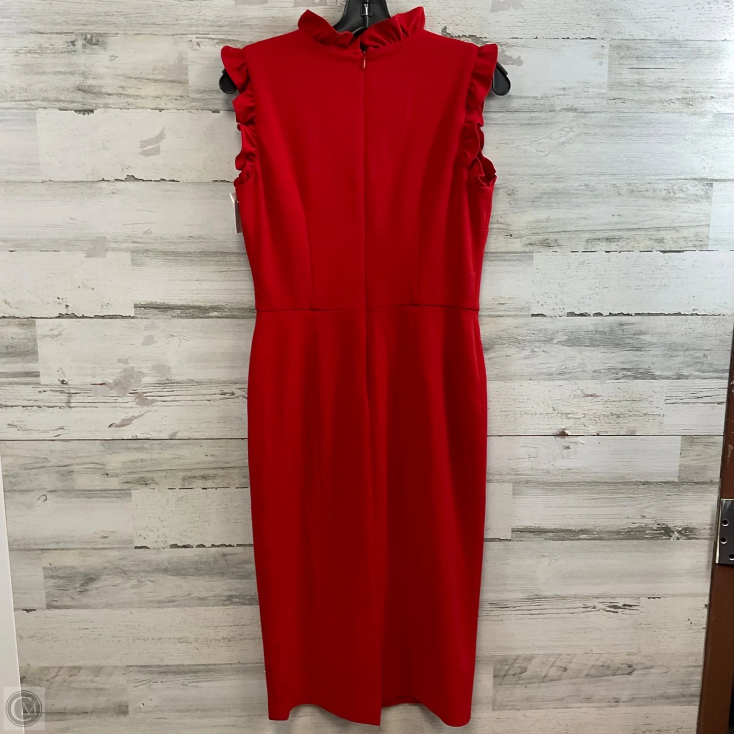 Dress Work By Maggy London In Red, Size: S