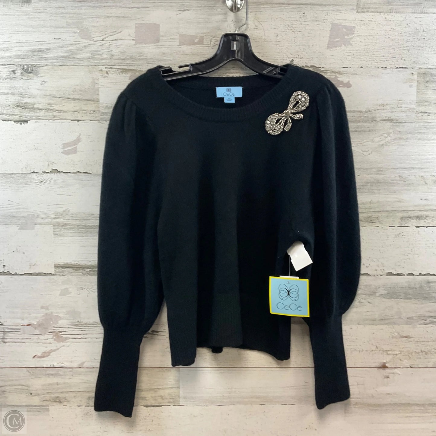 Sweater By Cece In Black, Size: Xs