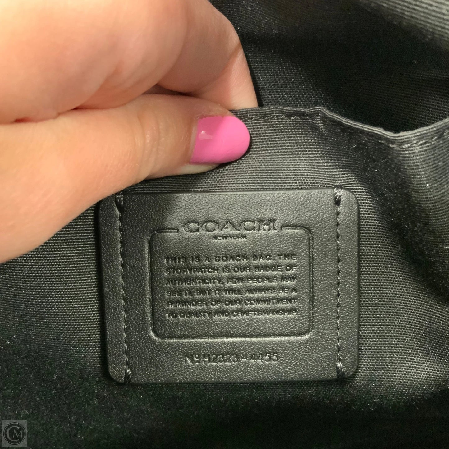 Handbag Designer By Coach, Size: Medium