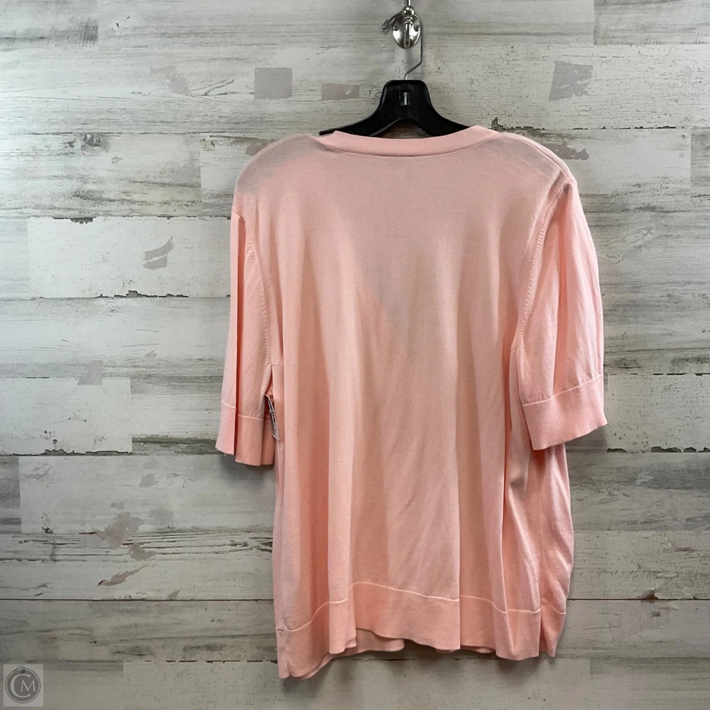 Cardigan By Talbots In Pink, Size: 2x