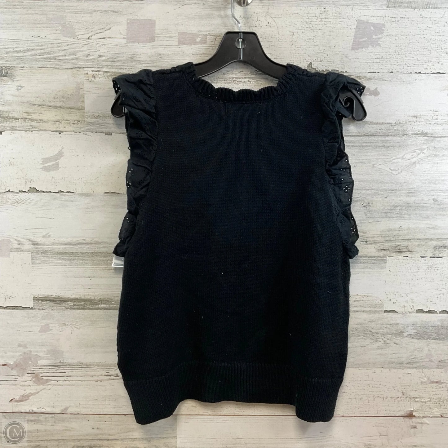 Blouse Sleeveless By Anthropologie In Black, Size: Xs