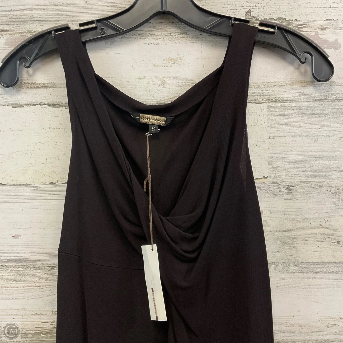 Blouse Sleeveless By Rozae Nichols In Black, Size: S