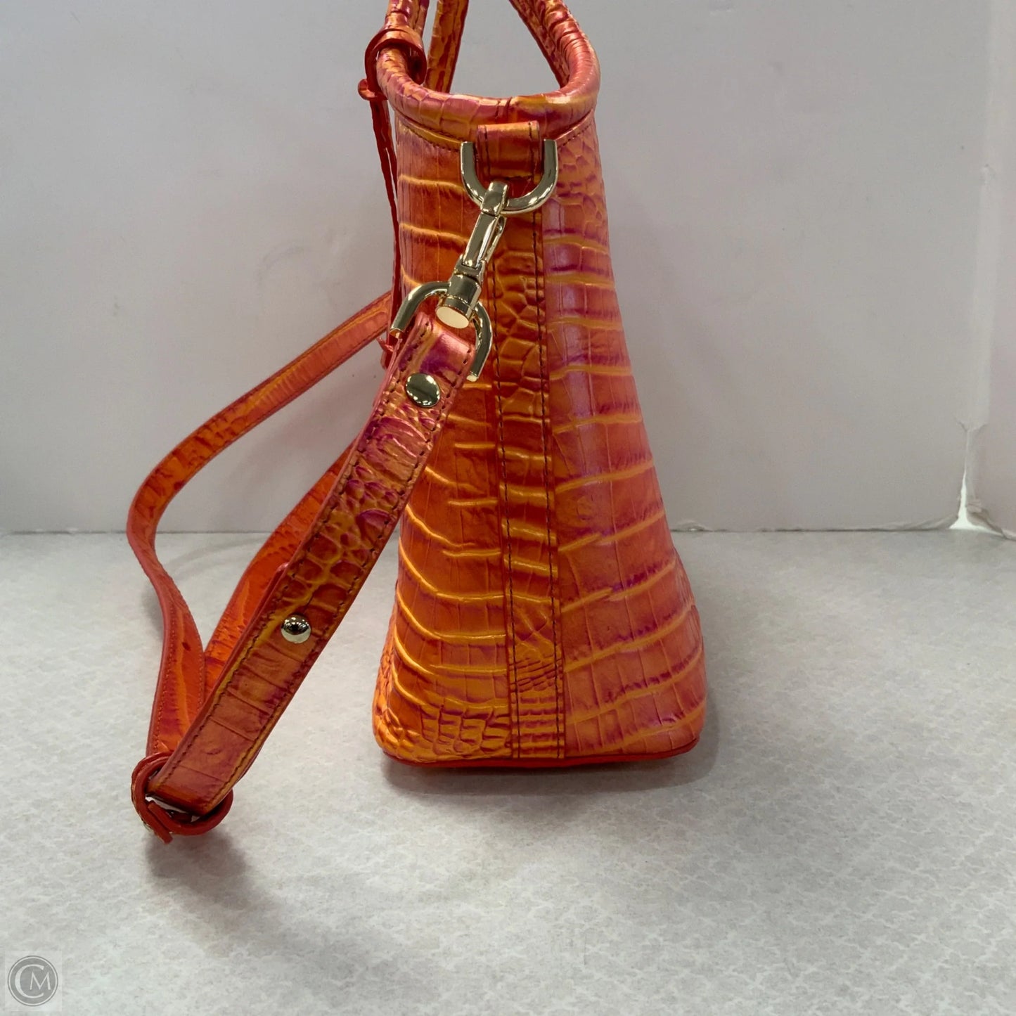 Handbag Designer By Brahmin, Size: Medium
