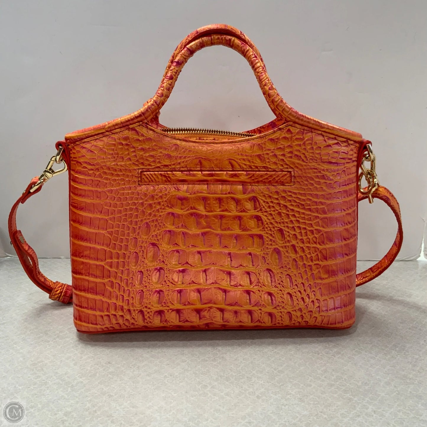 Handbag Designer By Brahmin, Size: Medium