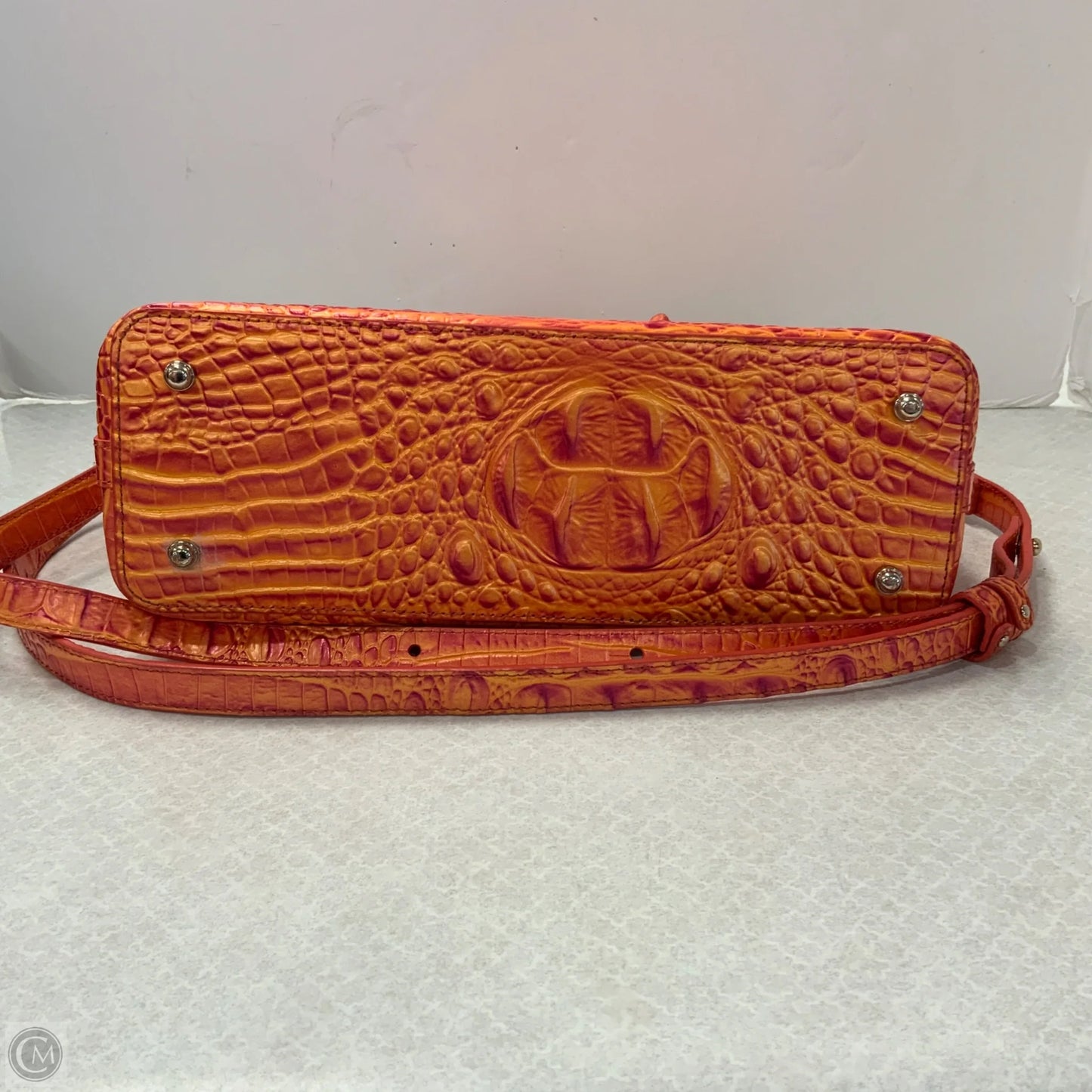 Handbag Designer By Brahmin, Size: Medium