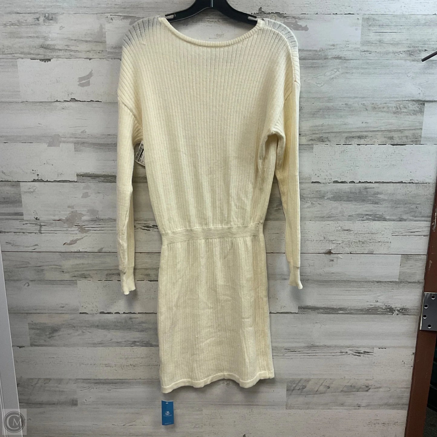 Dress Sweater By Cupshe In Cream, Size: M