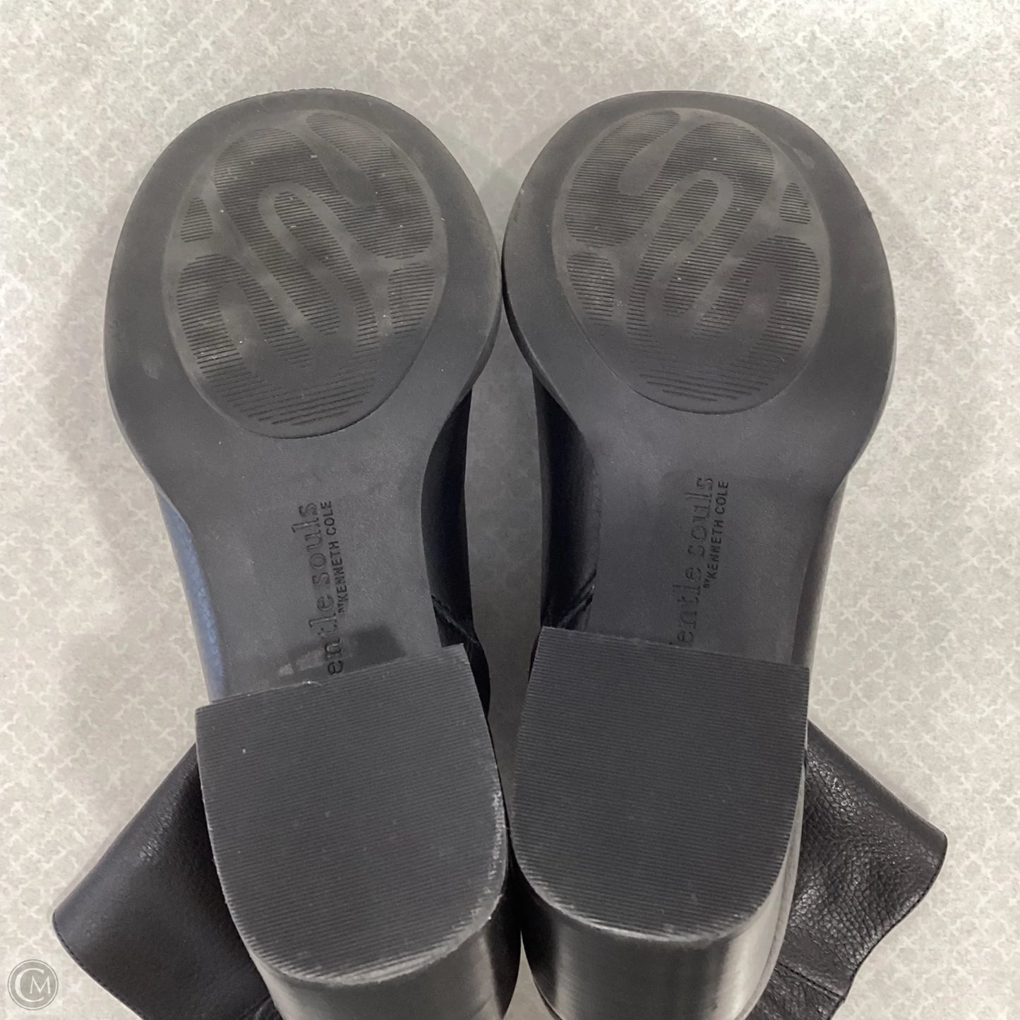 Boots Ankle Heels By Gentle Souls In Black, Size: 8