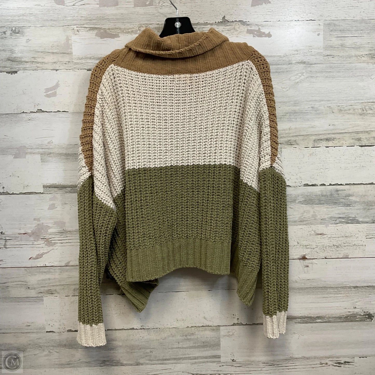 Sweater By Pol In Green, Size: Xl