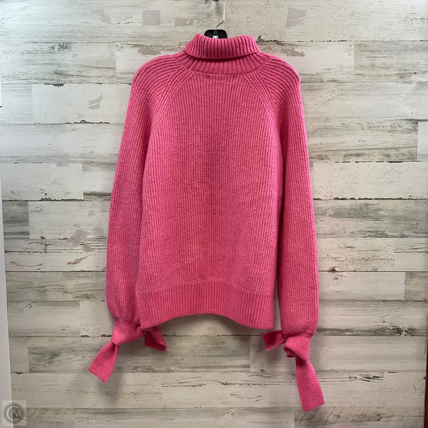 Sweater By Impressions In Pink, Size: L