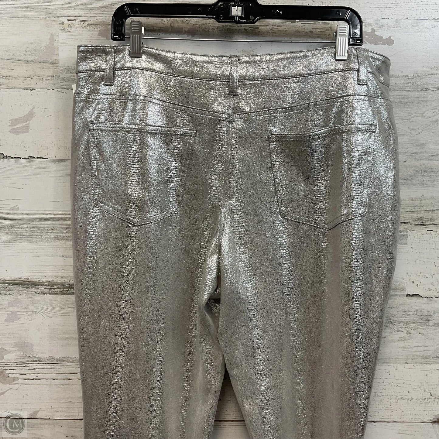 Pants Other By Eric In Silver, Size: 16