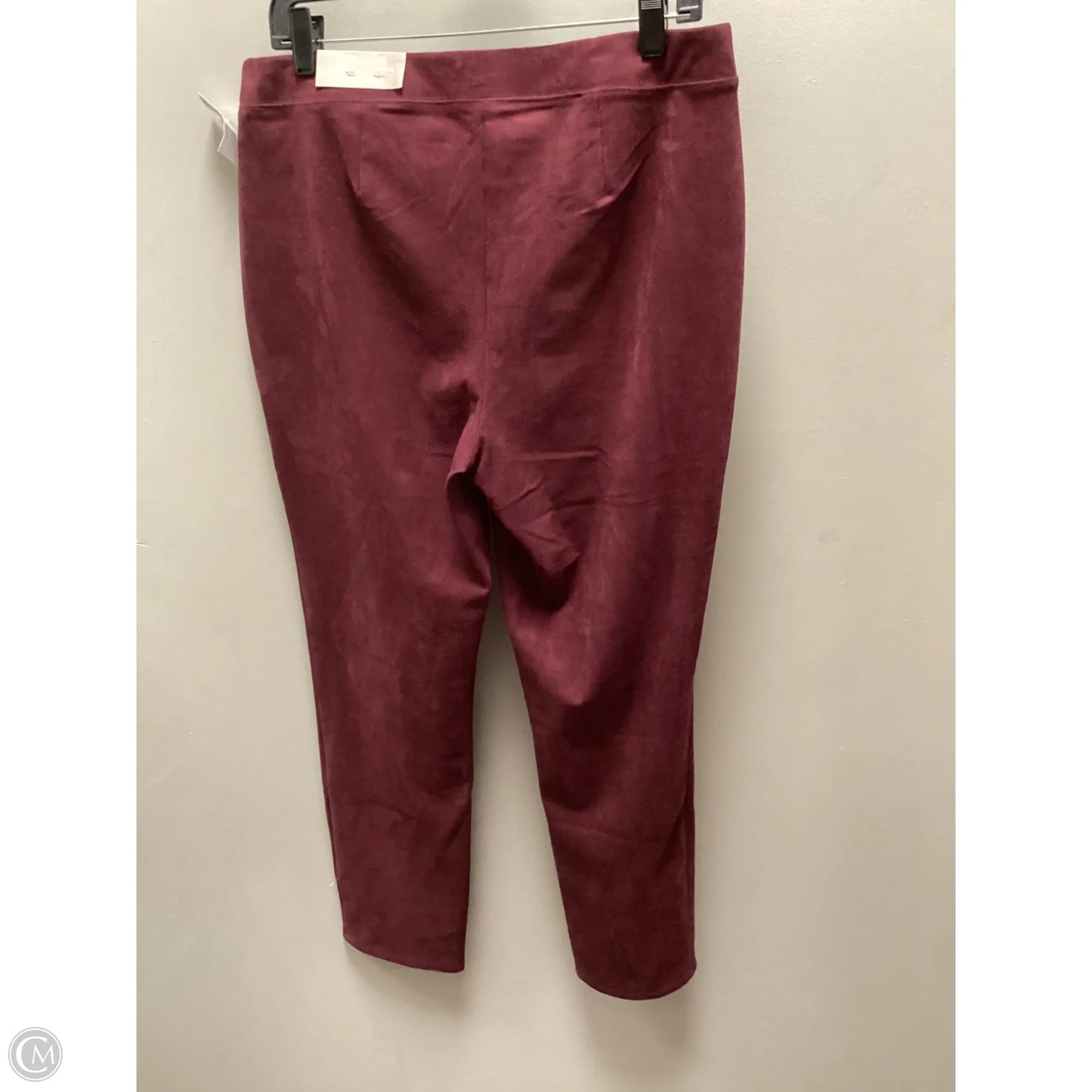 Pants Dress By Chicos In Maroon, Size: 8