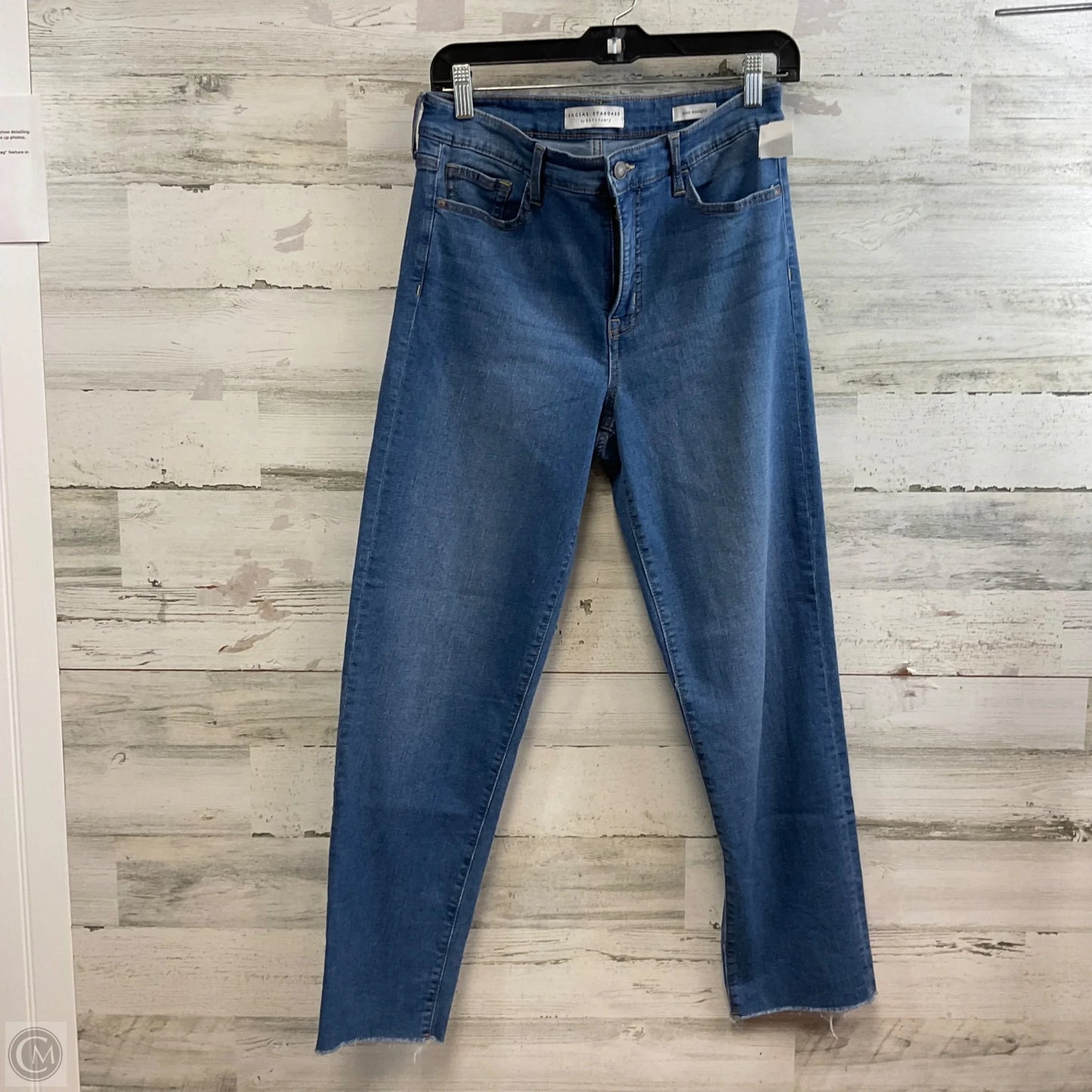 Jeans Straight By Social Standard By Sanctuary In Blue Denim, Size: 6