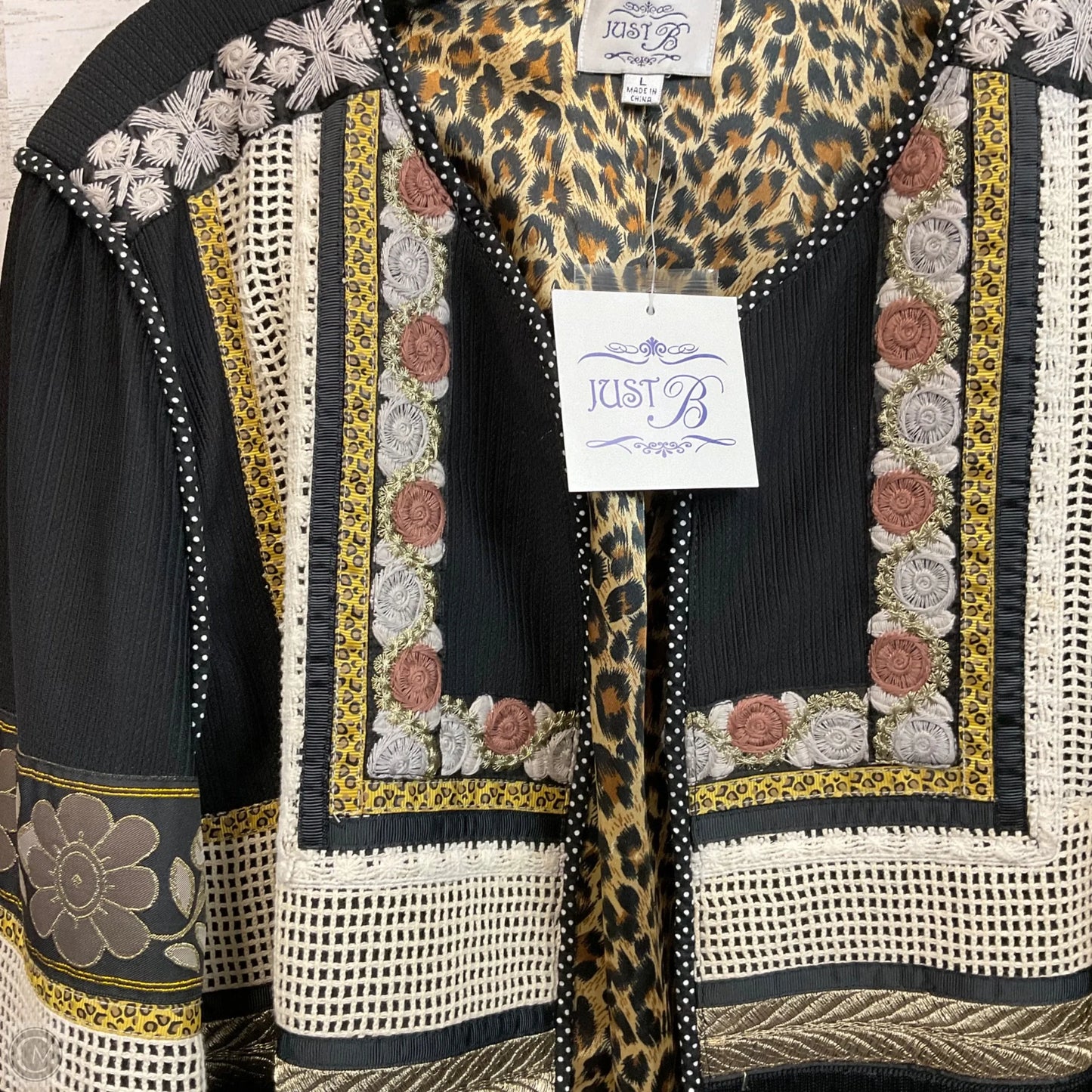 Jacket Other By Just Be In Black, Size: L