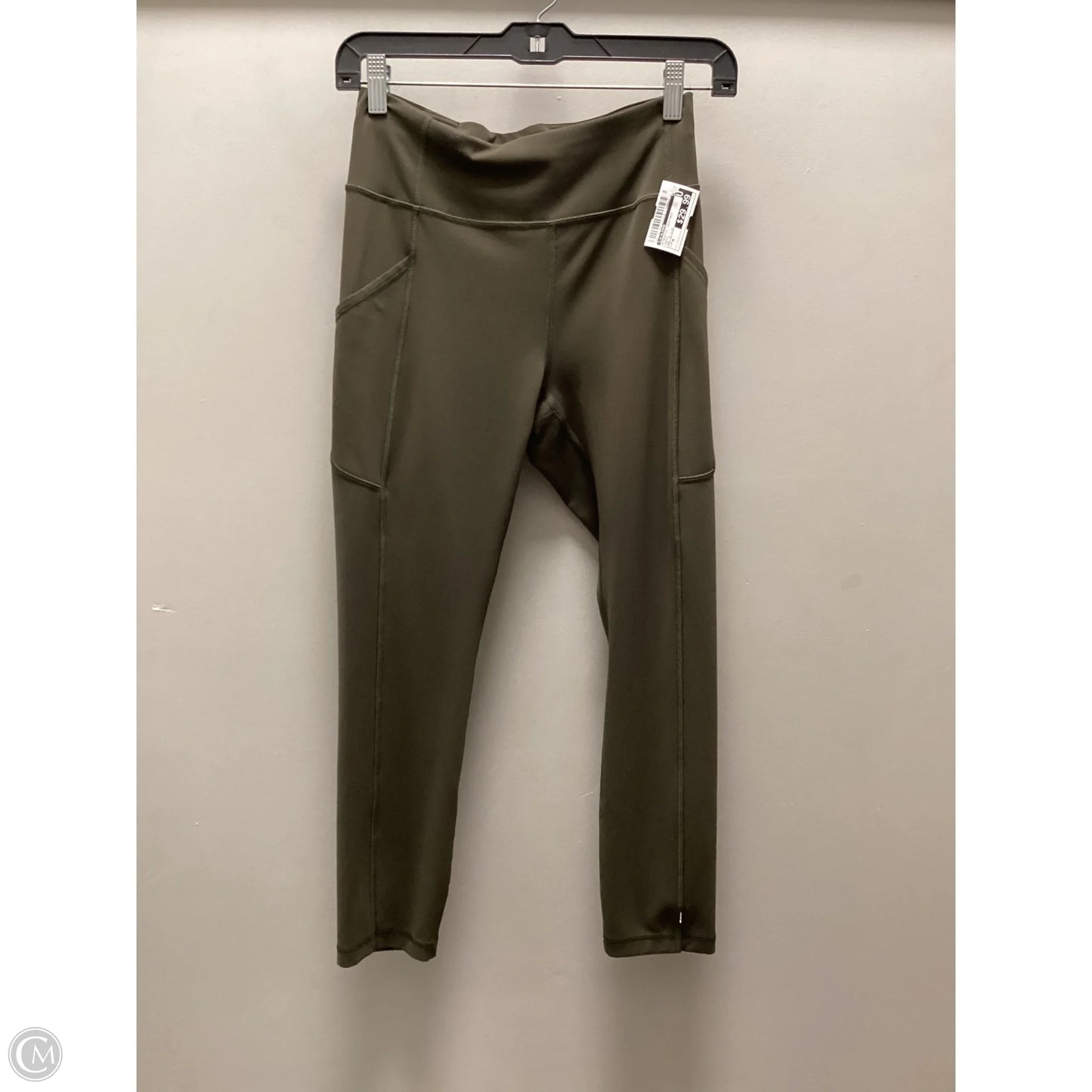 Athletic Leggings By Lululemon In Green, Size: M