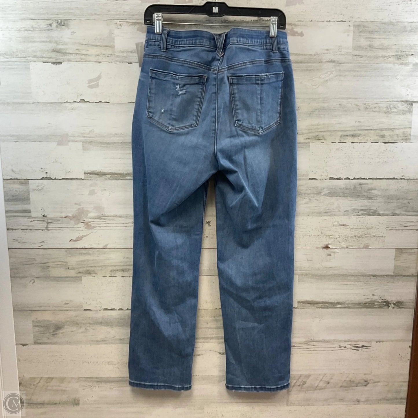Jeans Straight By Democracy In Blue Denim, Size: 10