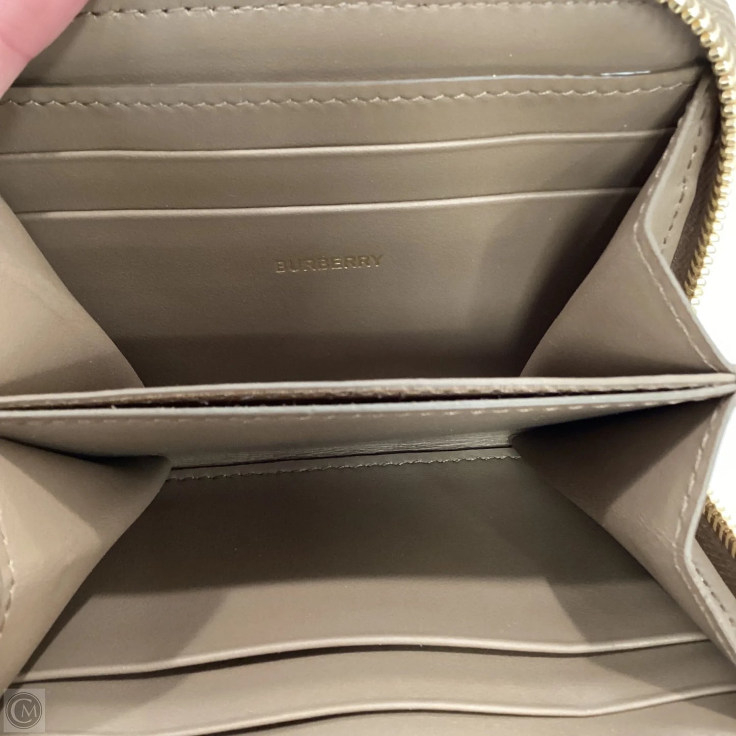 Wallet Luxury Designer By Burberry, Size: Small