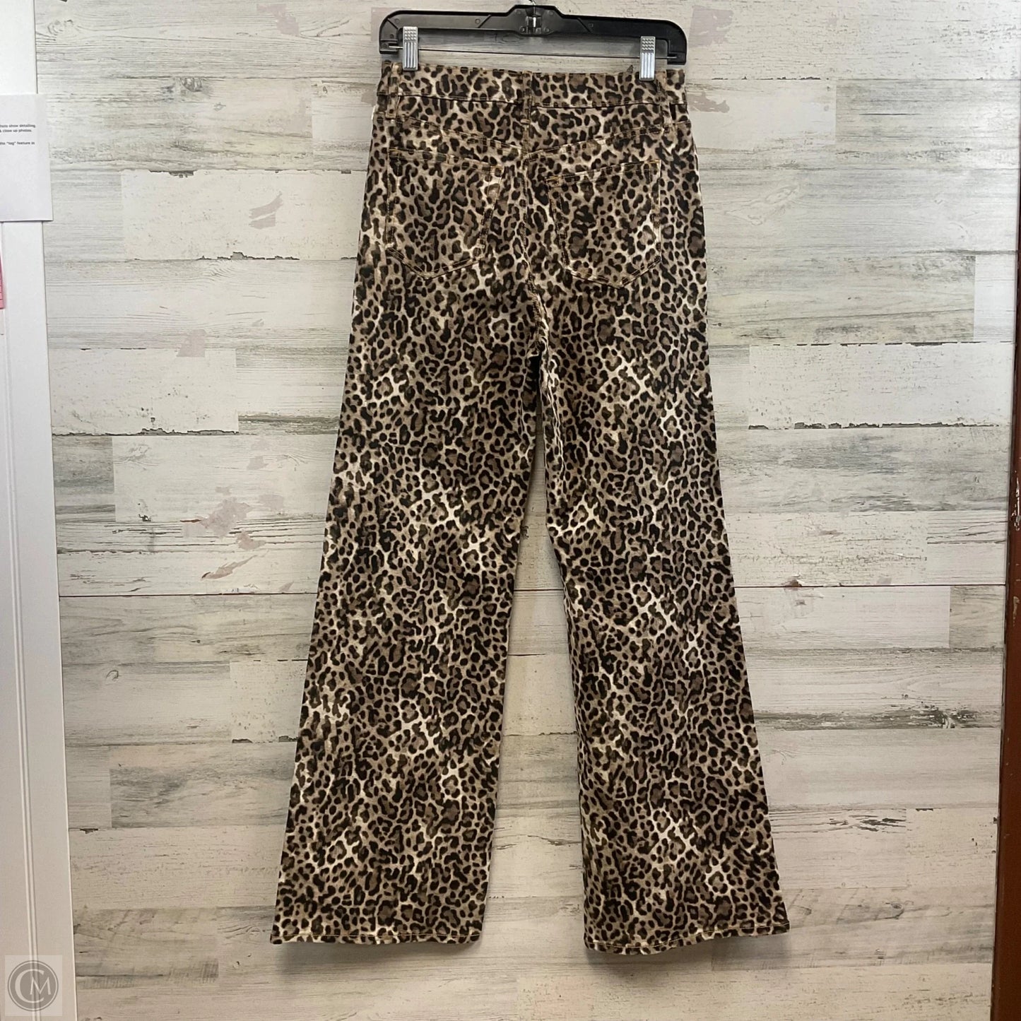 Jeans Wide Leg By Loft In Animal Print, Size: 0