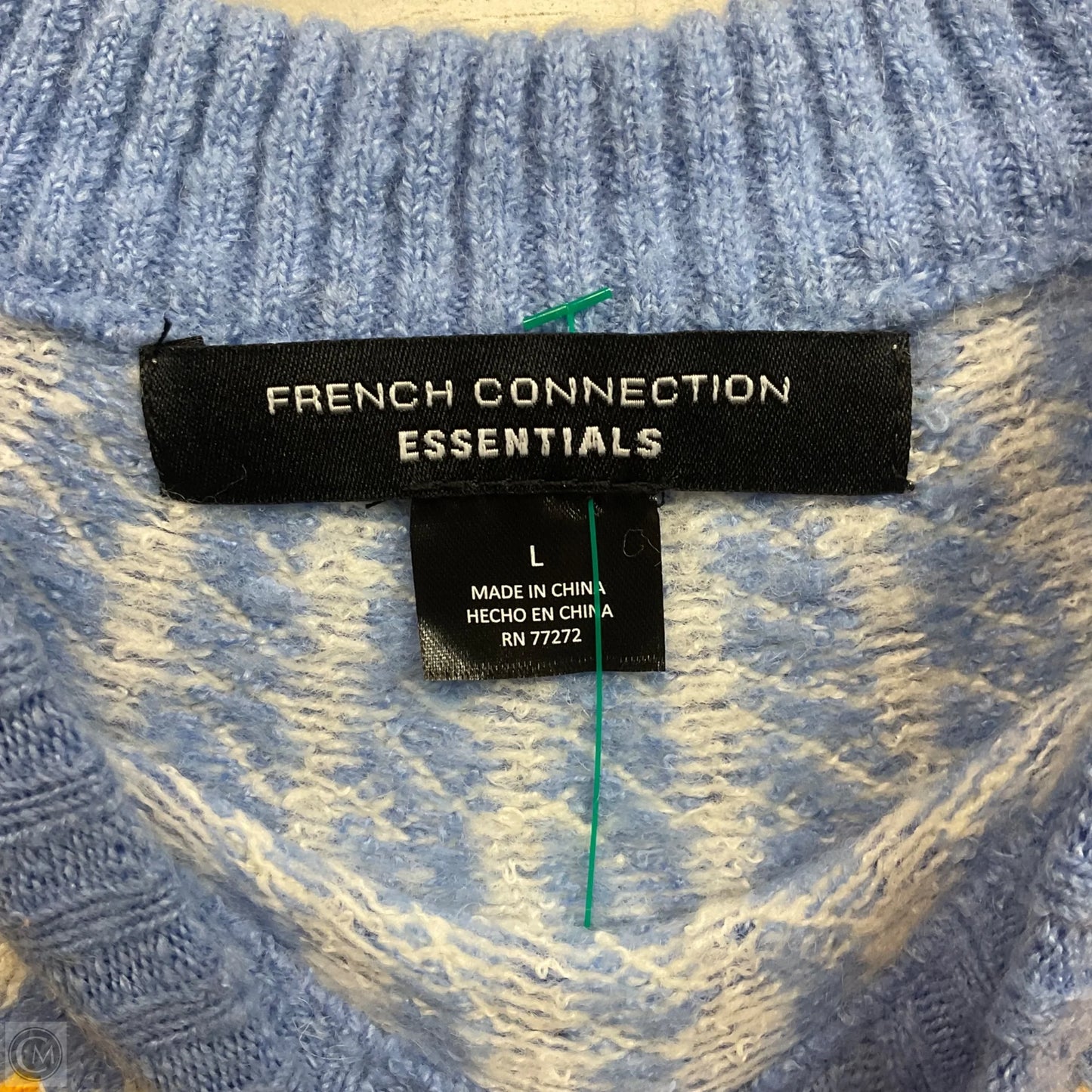 Sweater By French Connection In White, Size: L