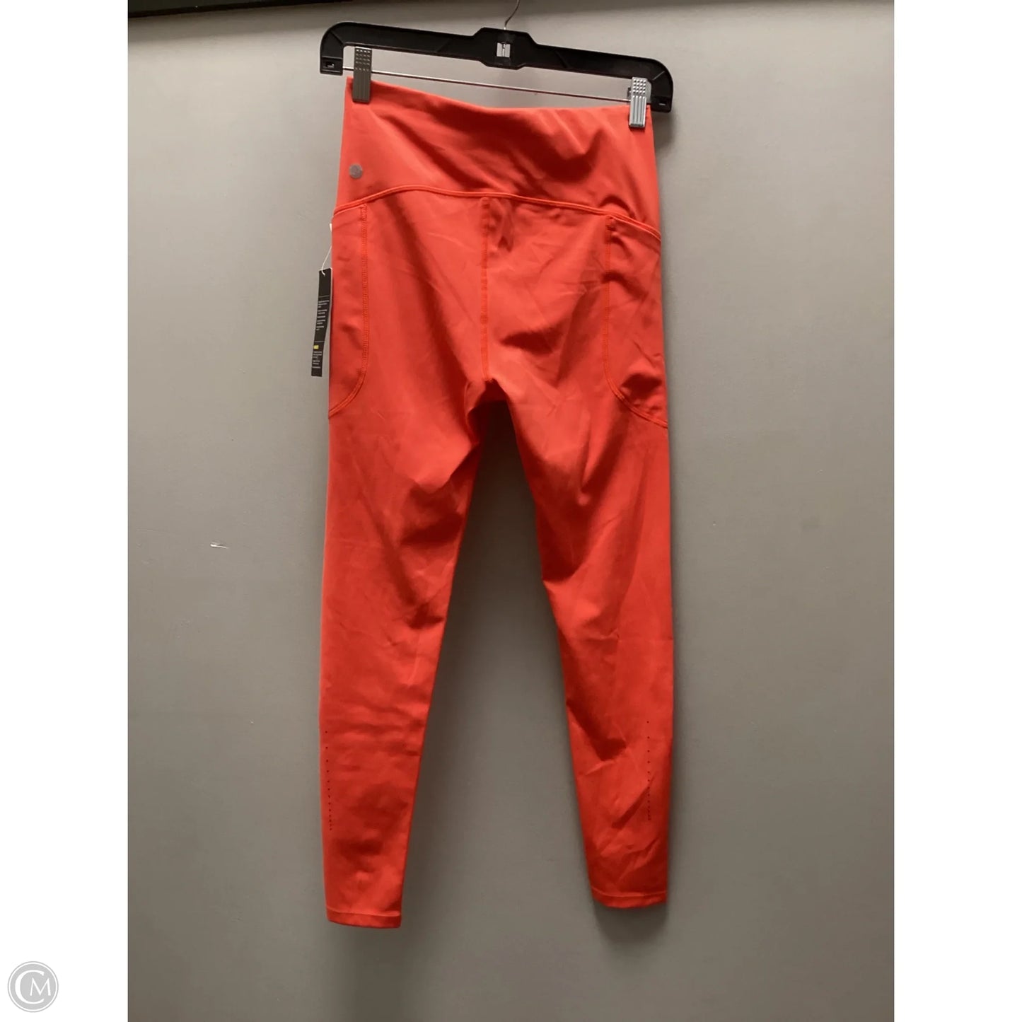 Athletic Leggings By Zella In Orange, Size: S