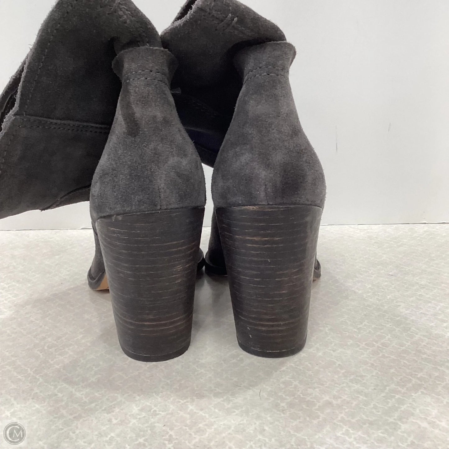 Boots Ankle Heels By Dolce Vita In Grey, Size: 10