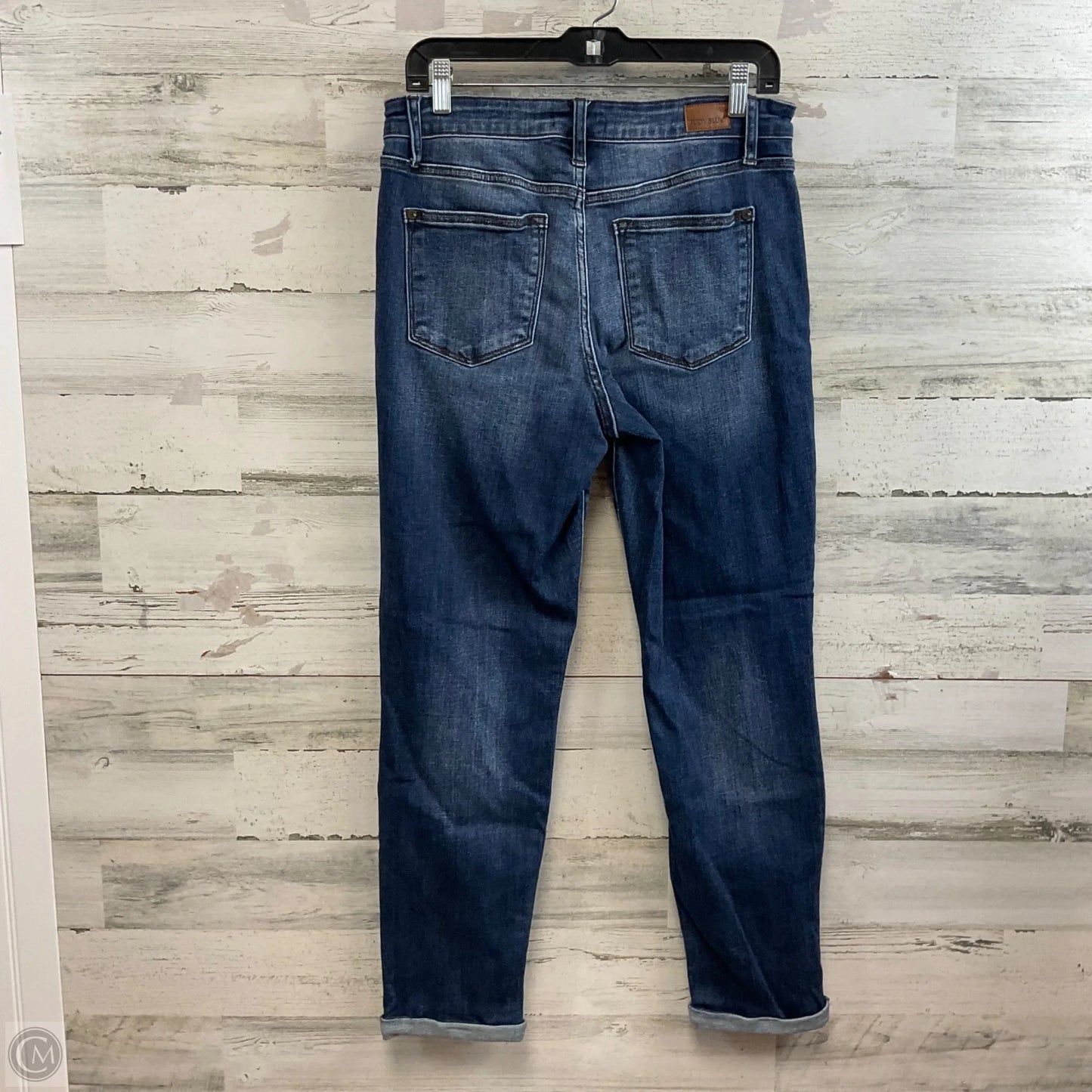 Jeans Straight By Judy Blue In Blue Denim, Size: 8