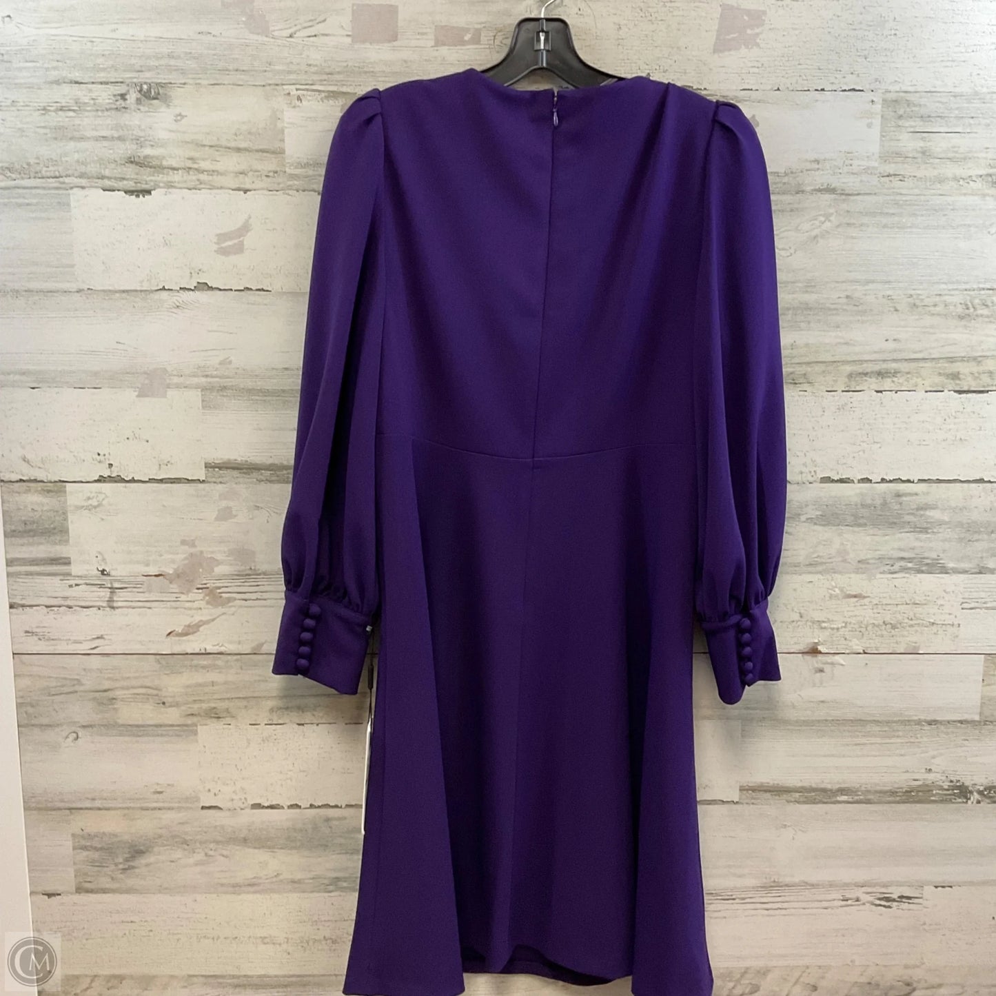 Dress Work By Calvin Klein In Purple, Size: L