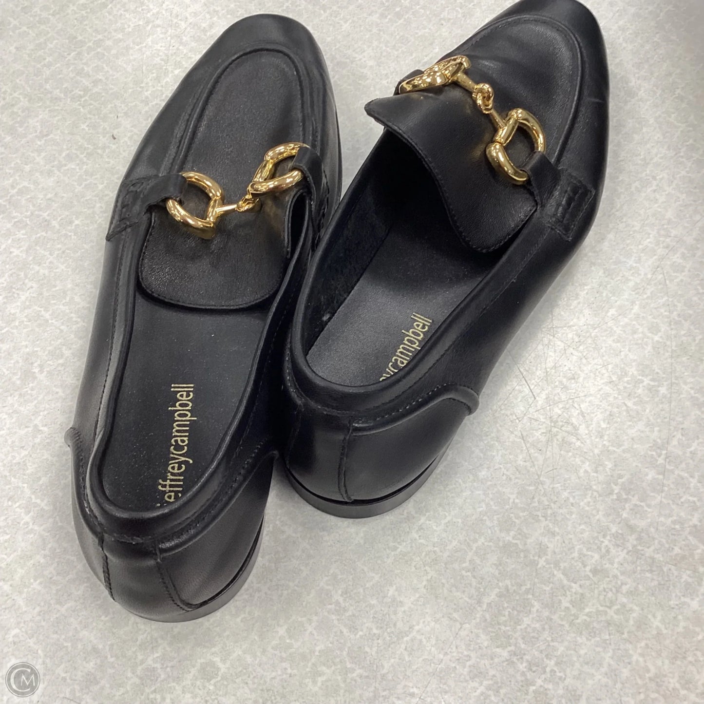 Shoes Flats By Jeffrey Campbell In Black, Size: 9.5
