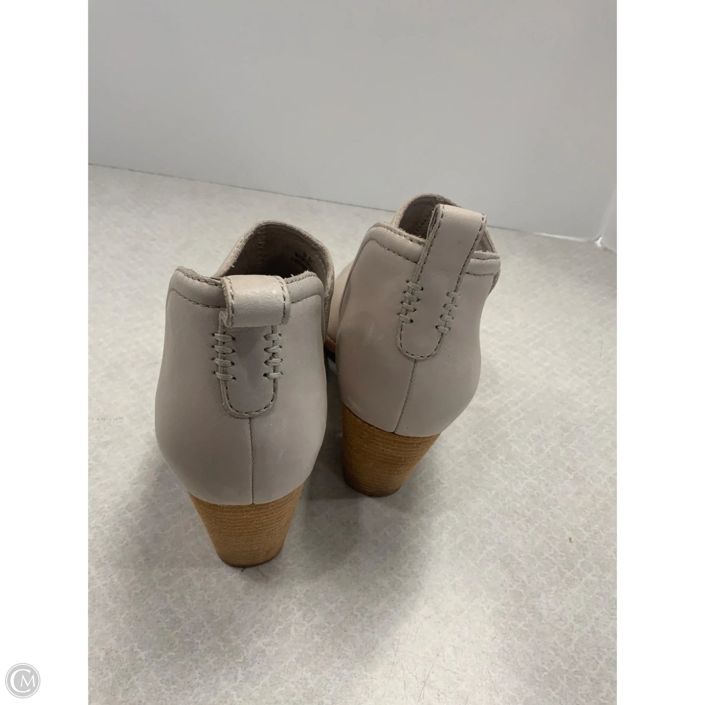 Boots Ankle Heels By Jeffrey Campbell In Grey, Size: 9.5