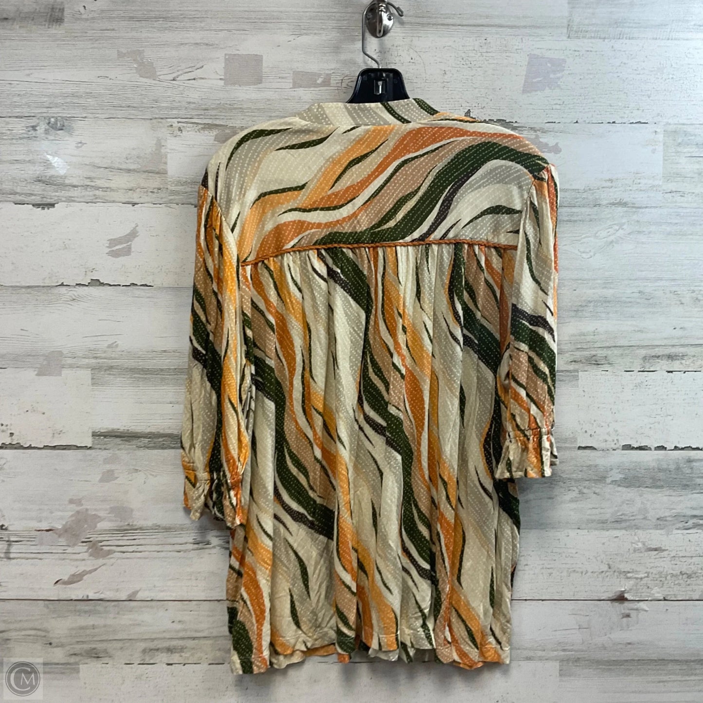 Top Short Sleeve By Blank London In Orange, Size: Xl