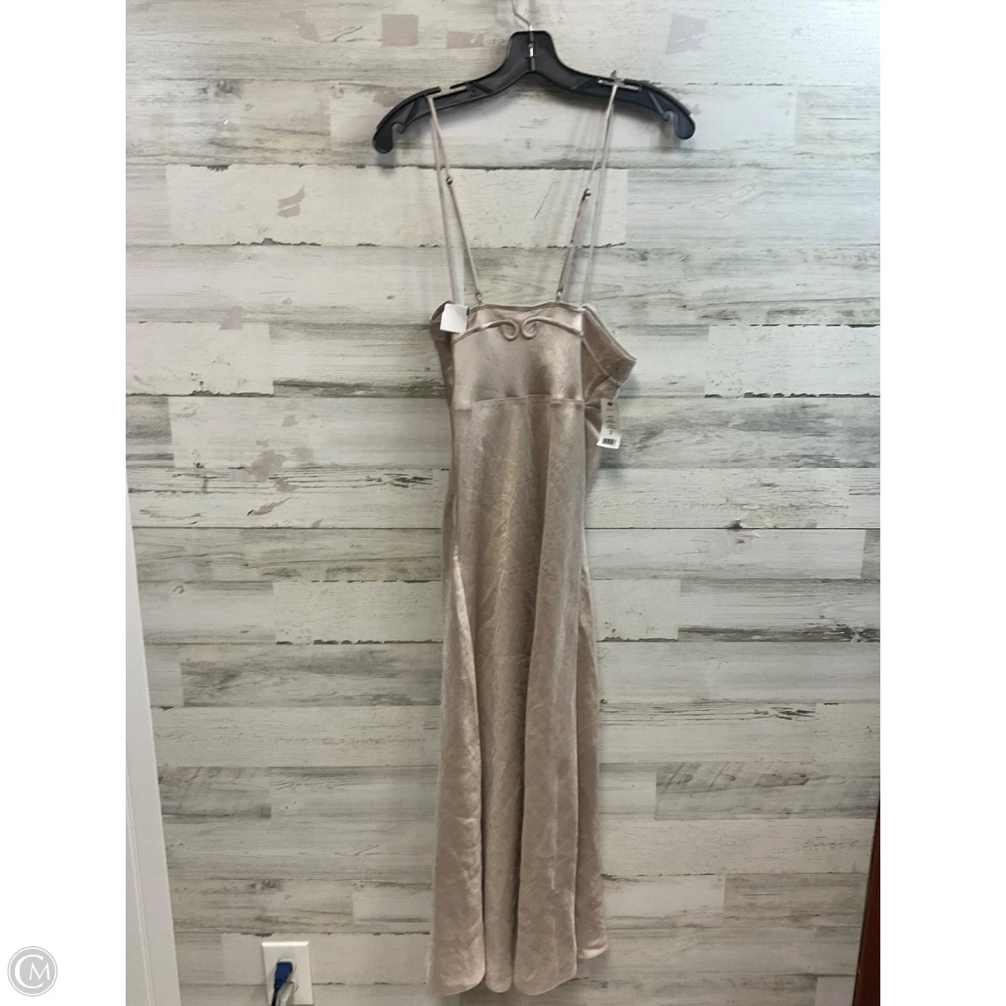 Dress Party Midi By Joie In Tan, Size: M