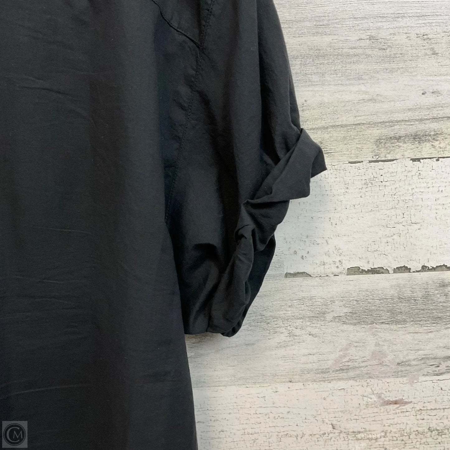 Blouse Short Sleeve By Xirena In Black, Size: L