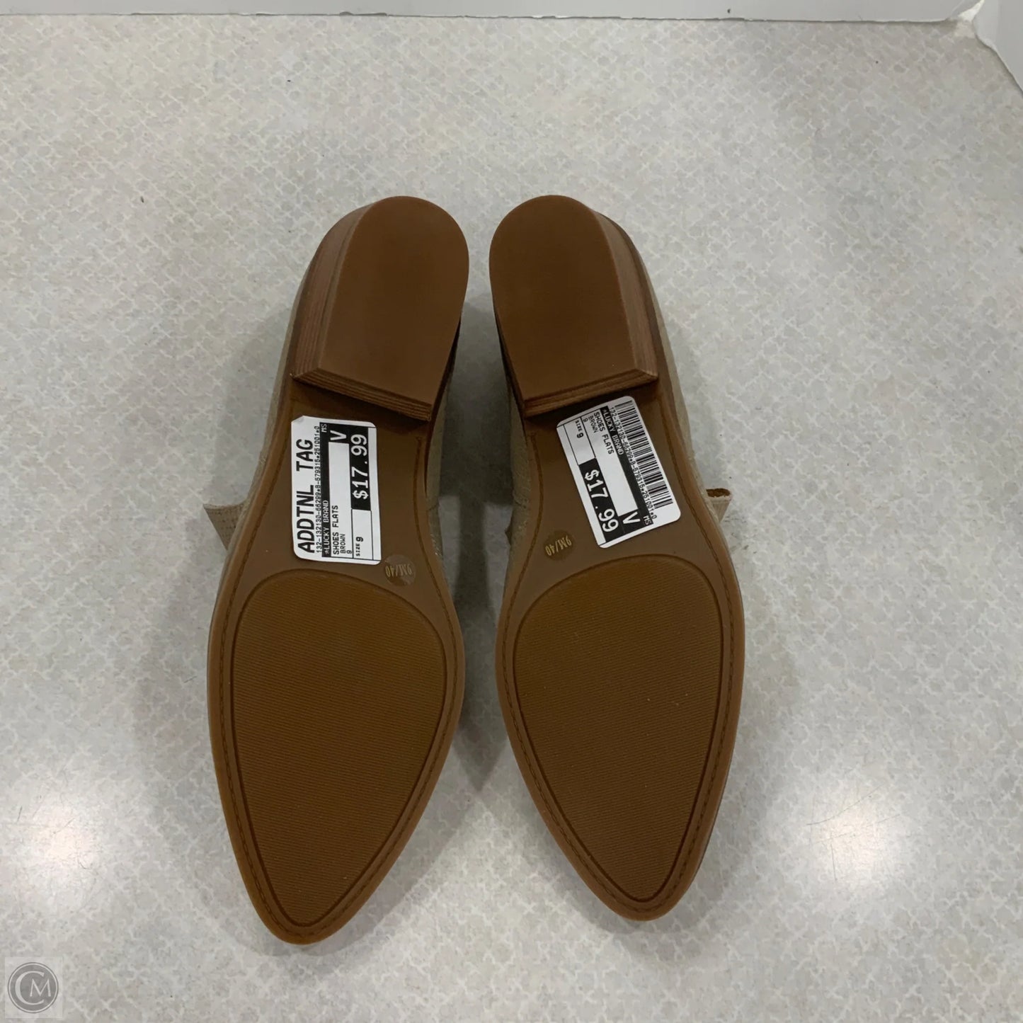 Shoes Flats By Lucky Brand In Brown, Size: 9