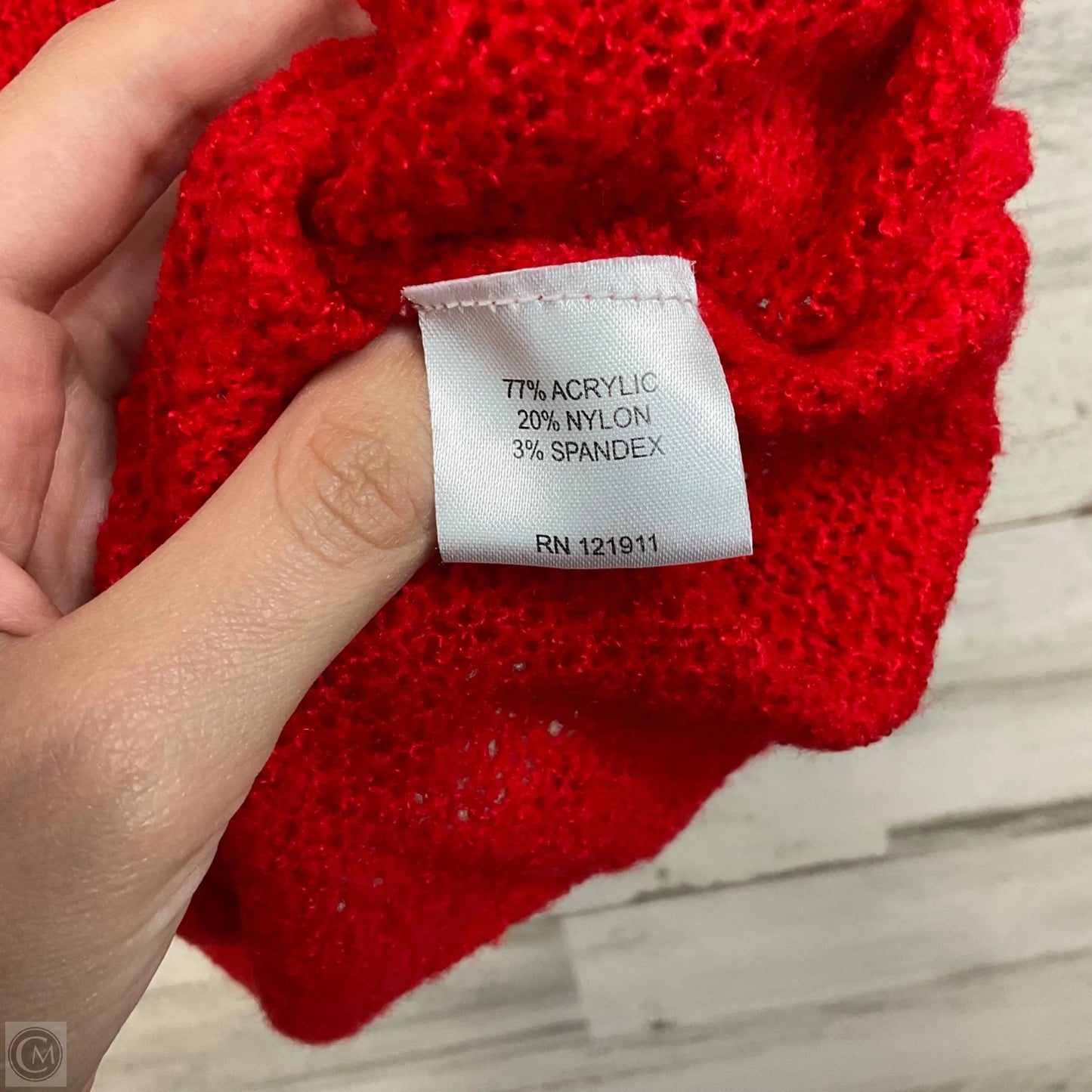 Blouse Sleeveless By Lna In Red, Size: S