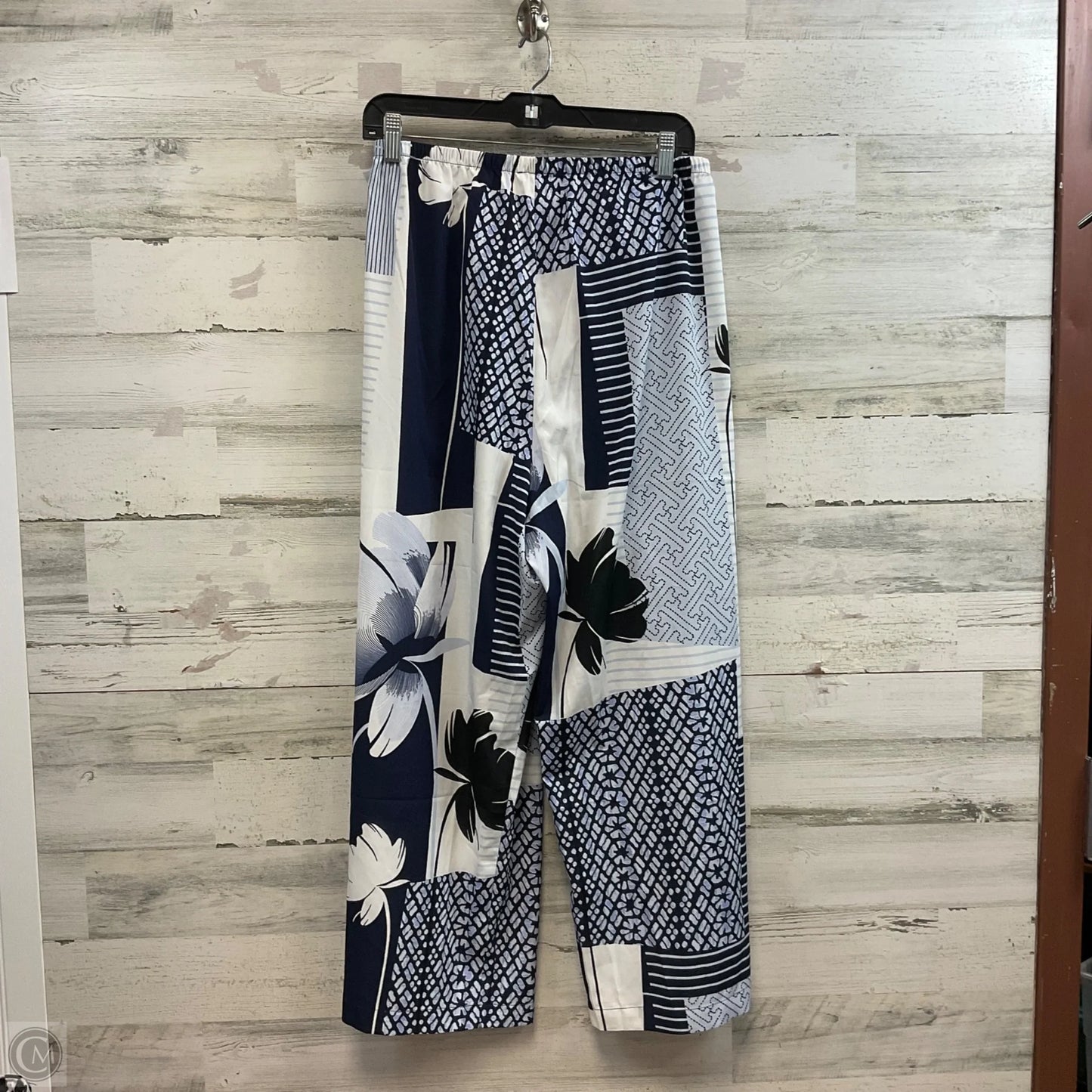 Pants Suit 2pc By Natori In Blue, Size: 3x