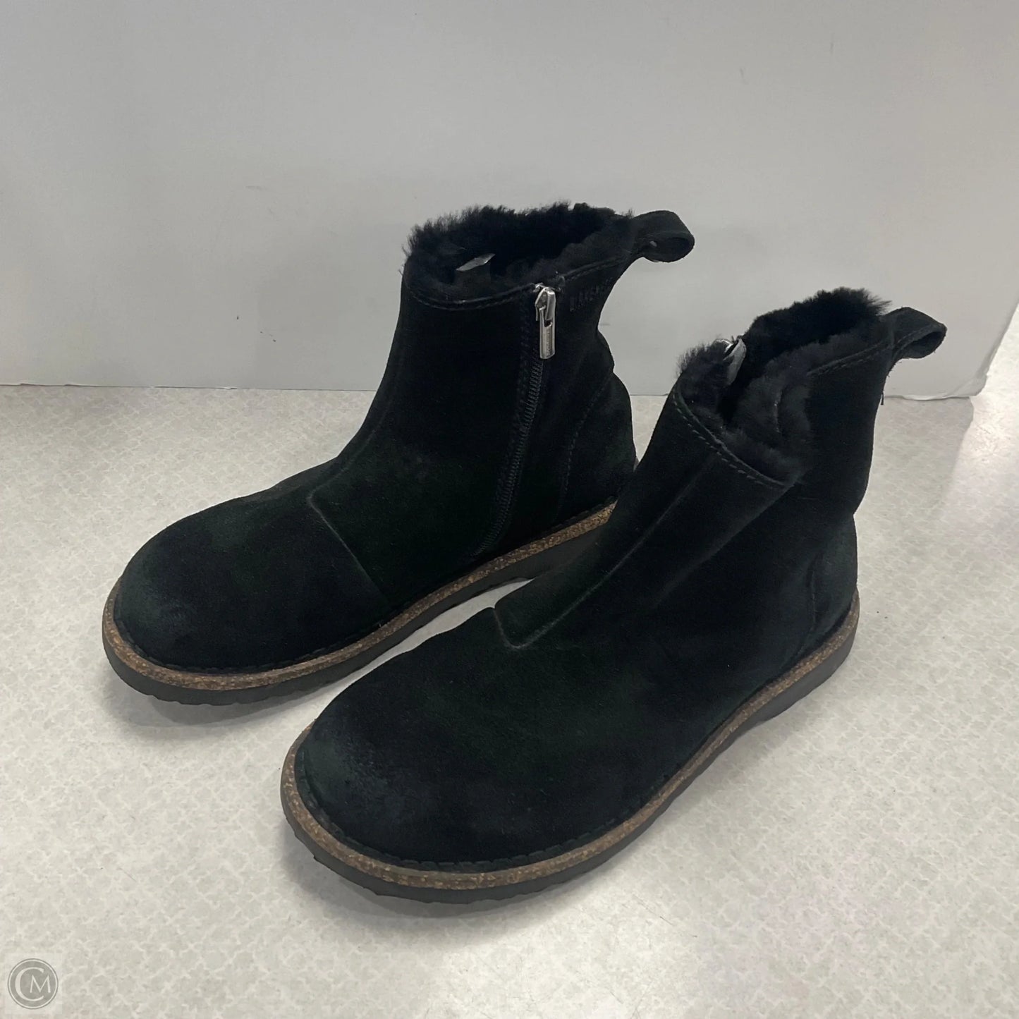 Boots Ankle Flats By Birkenstock In Black, Size: 7