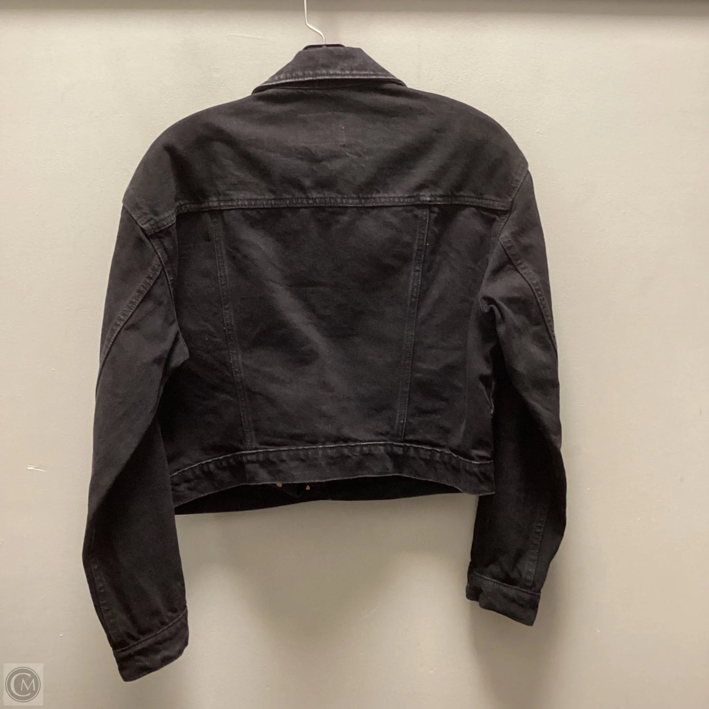 Jacket Denim By Old Navy In Black Denim, Size: M