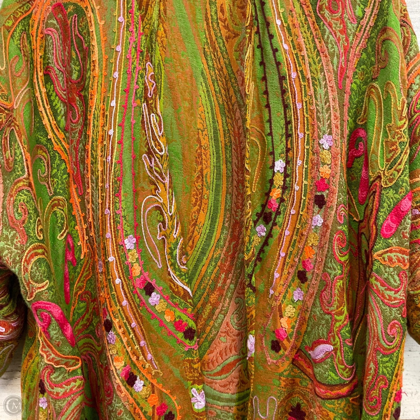 Cardigan By Soft Surroundings In Green, Size: Lp