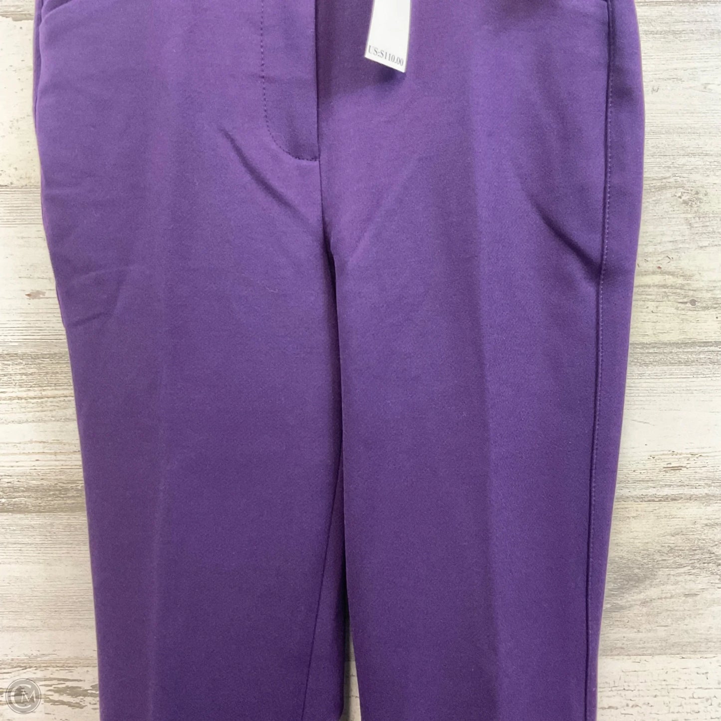 Pants Dress By White House Black Market In Purple, Size: 0