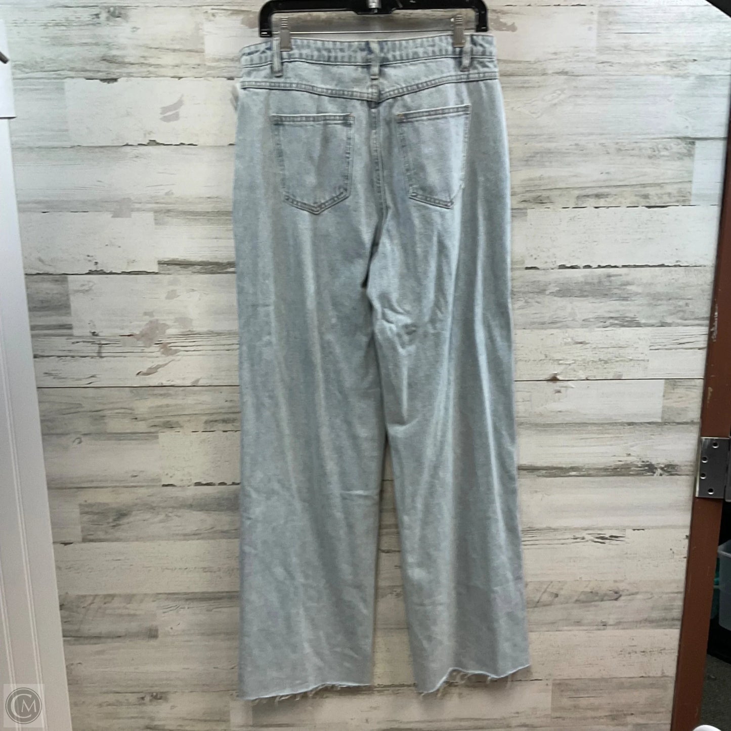 Jeans Wide Leg By BEGINNING In Blue Denim, Size: 8