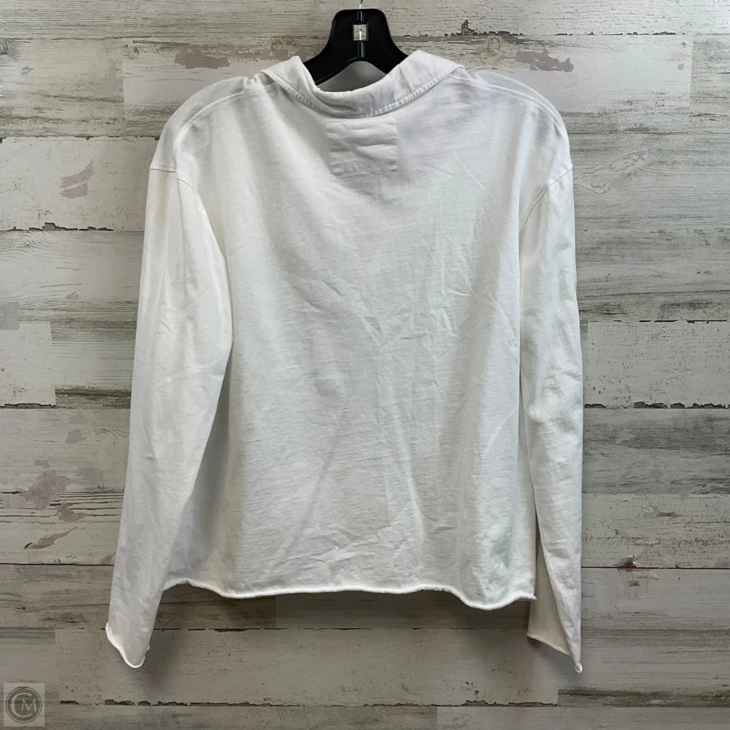Top Long Sleeve By Frank And Eileen In White, Size: M