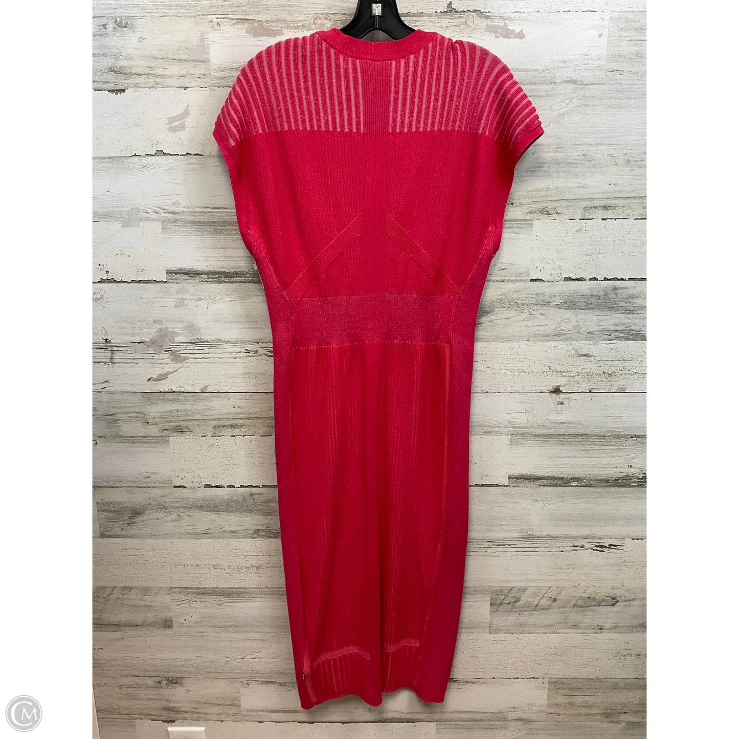 Dress Casual Midi By Daily Practice By Anthropologie In Pink, Size: L