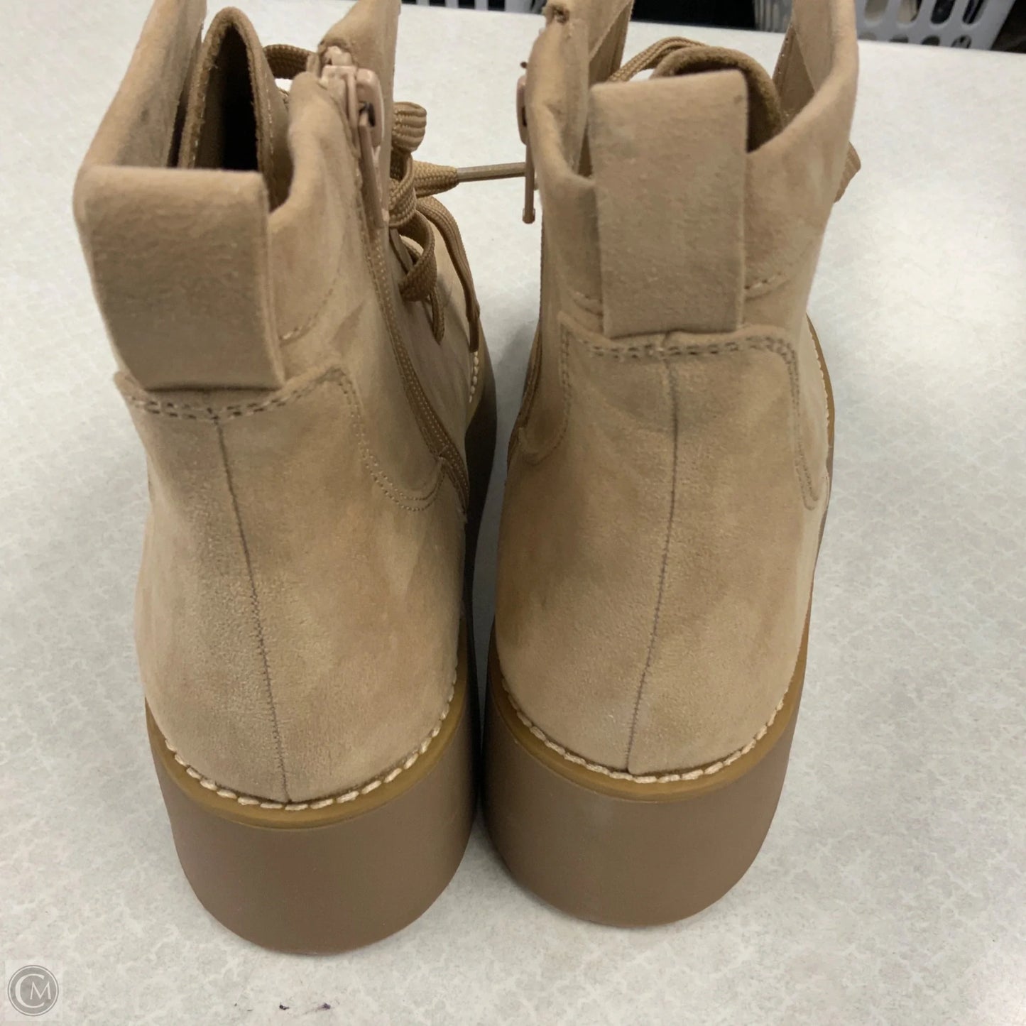 Boots Ankle Flats By Sonoma In Tan, Size: 8