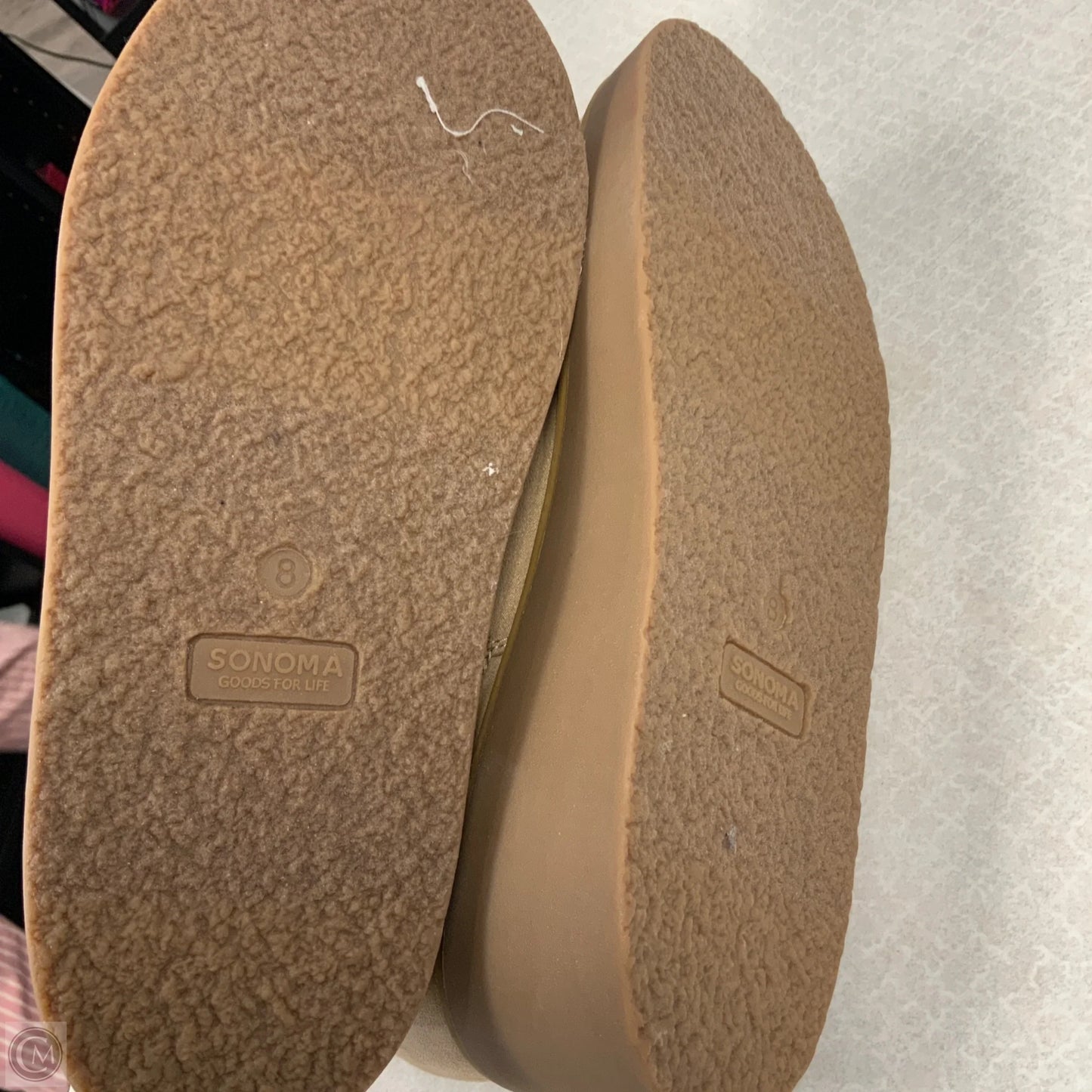 Boots Ankle Flats By Sonoma In Tan, Size: 8