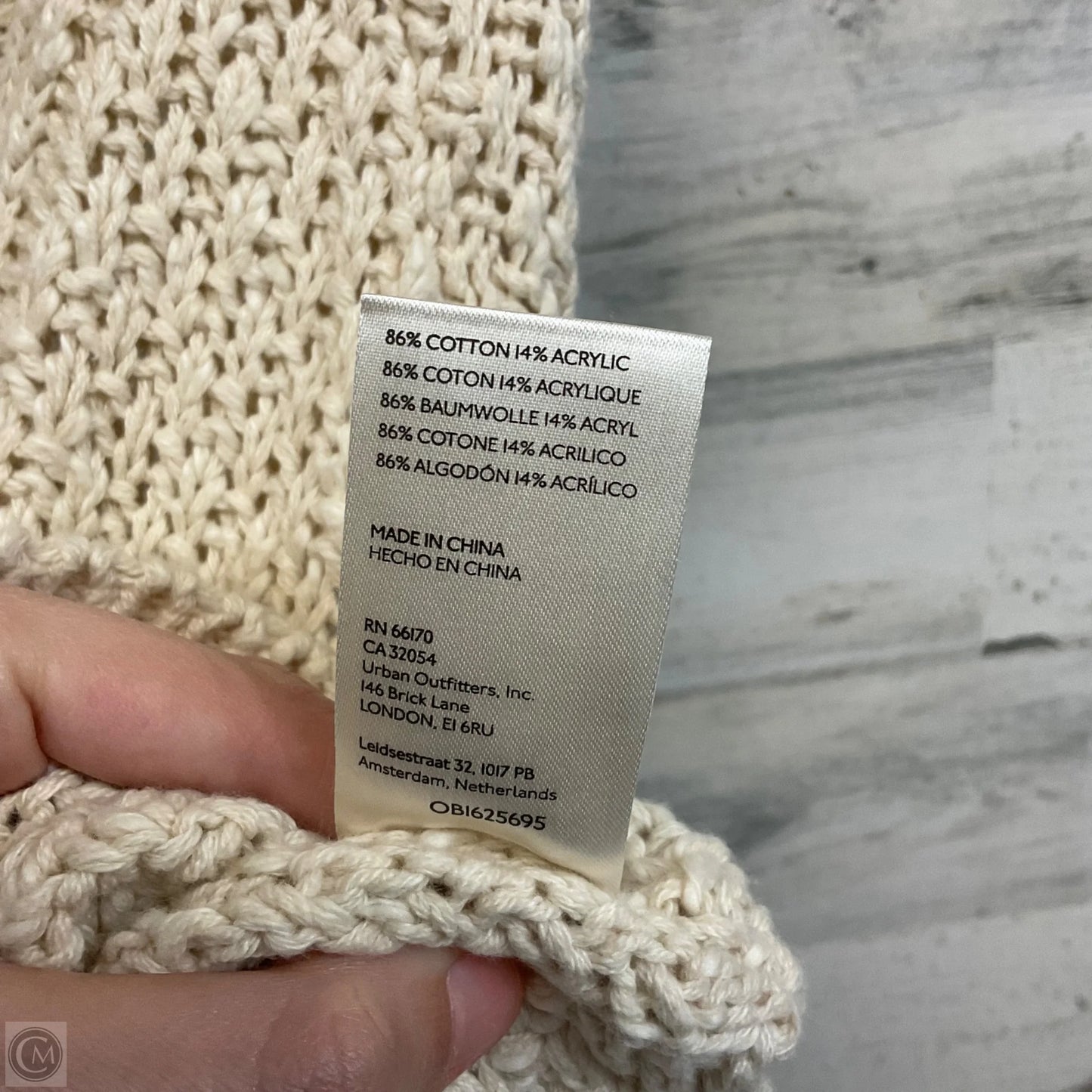 Sweater By Free People In Cream, Size: Xs