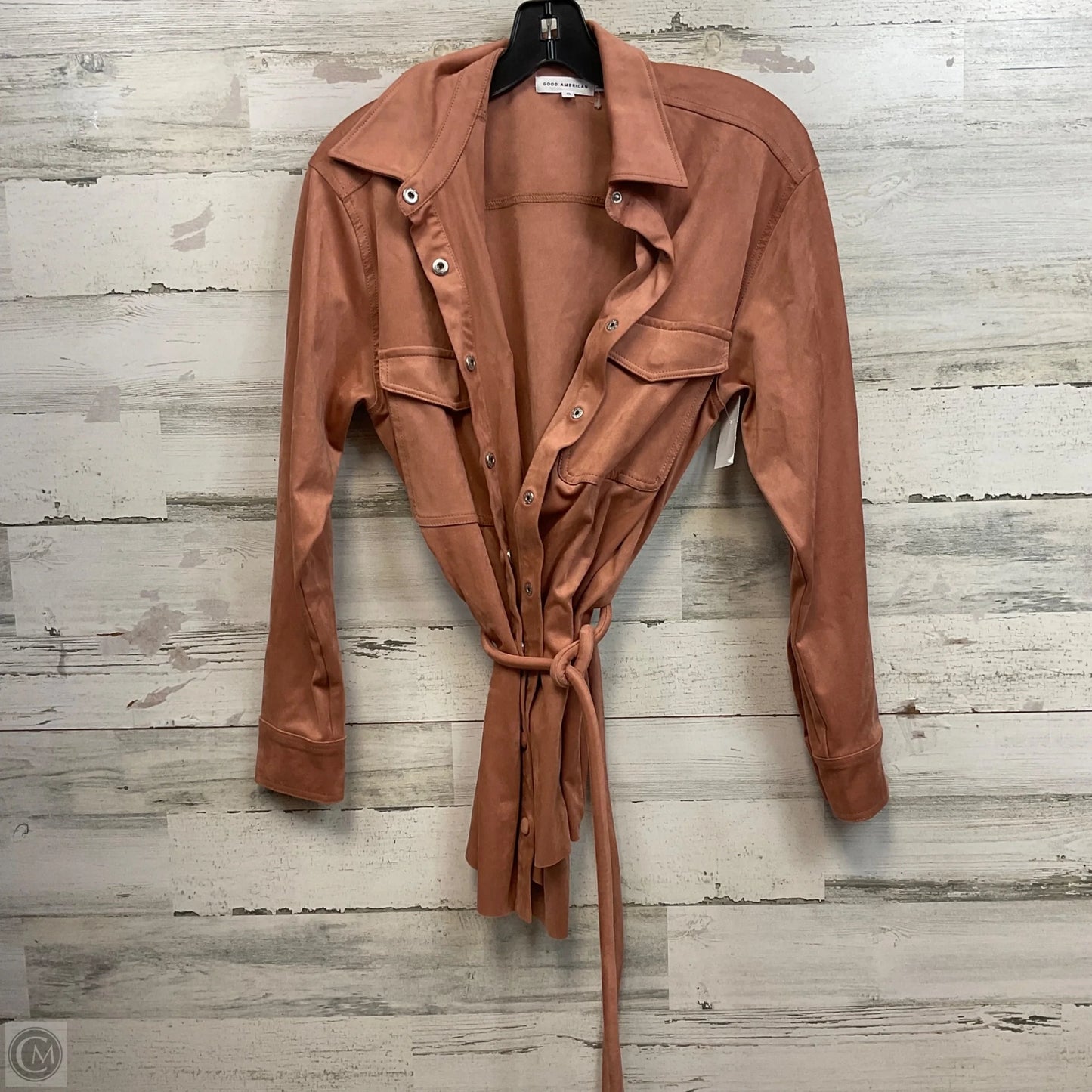 Jacket Other By Good American In Pink, Size: 0