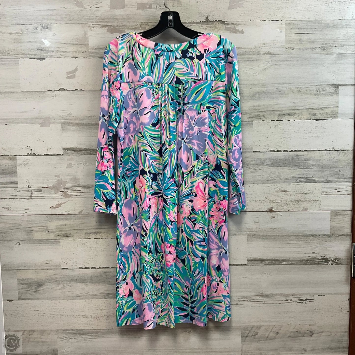 Dress Casual Short By Lilly Pulitzer In Blue & Pink, Size: M