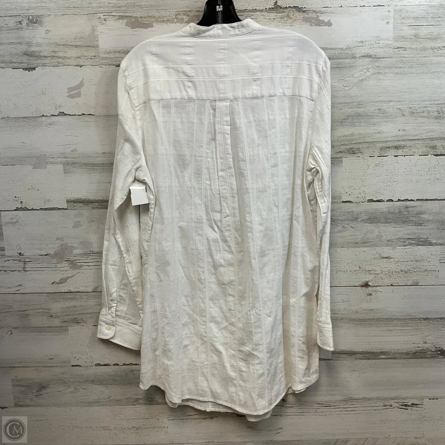 Blouse Long Sleeve By J Mclaughlin In White, Size: Xl